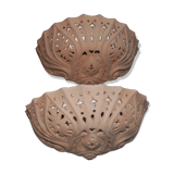Terracotta sconces
