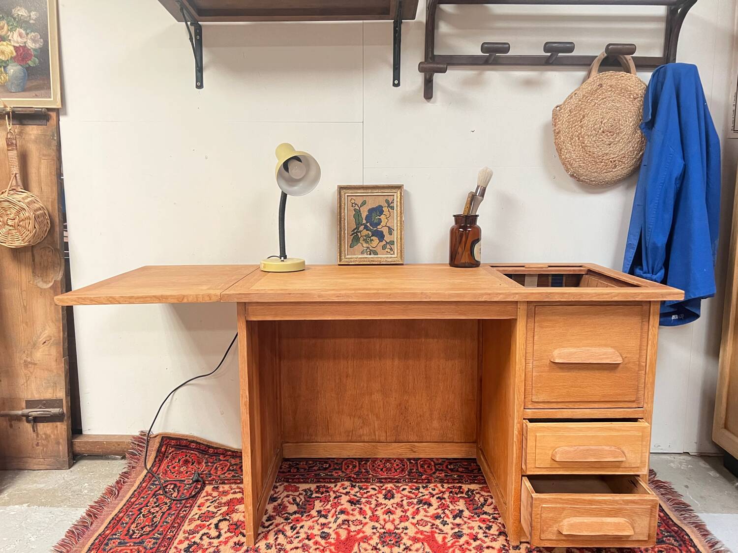 Old oak children's desk