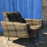 Pair of armchairs G10, Pierre Guariche for Airborne