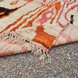 Handmade wool rug from Morocco 3 x 2 m