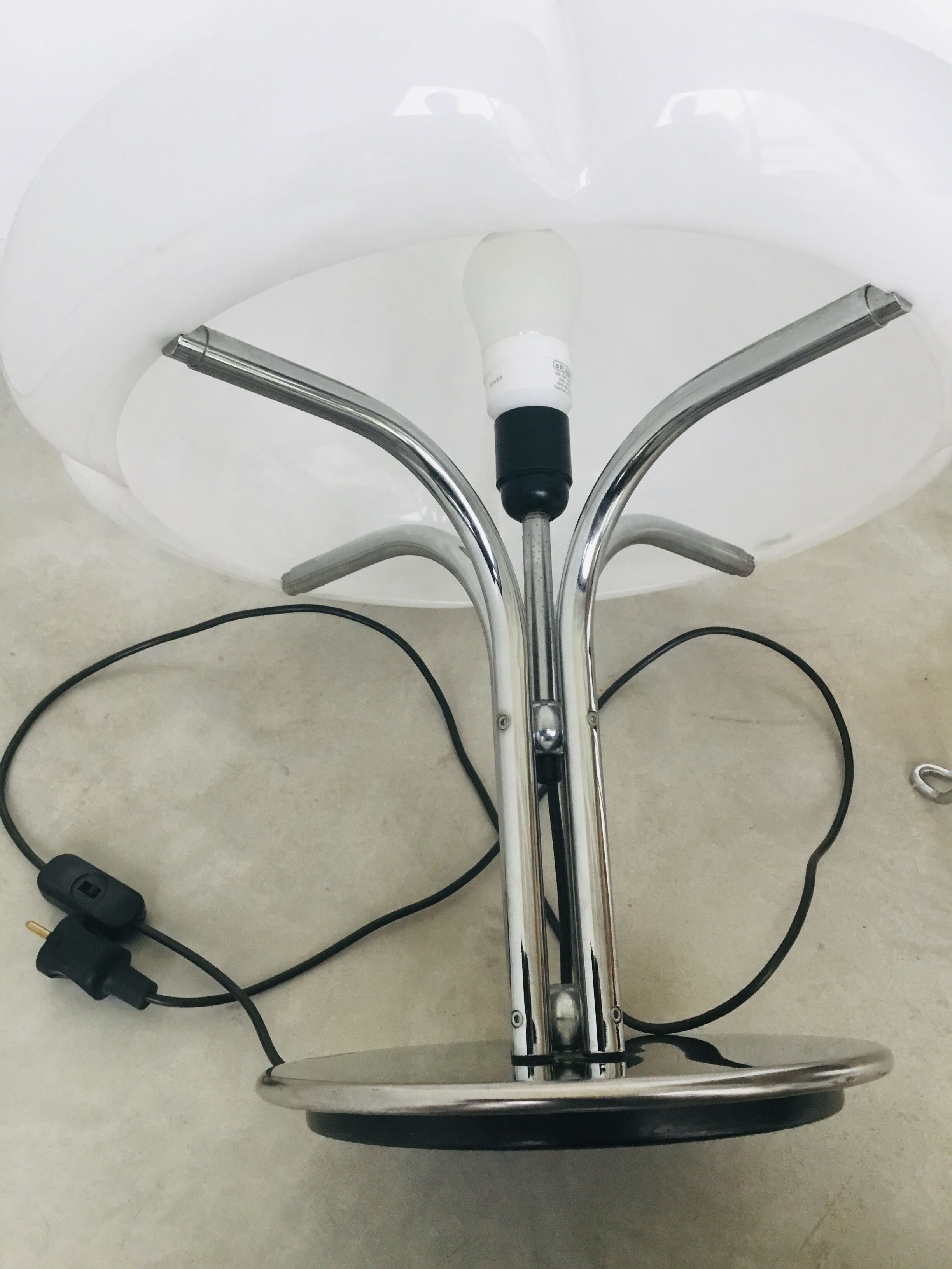 Gae Aulenti Quadrifoglio lamp for Guzzini 1970/1980