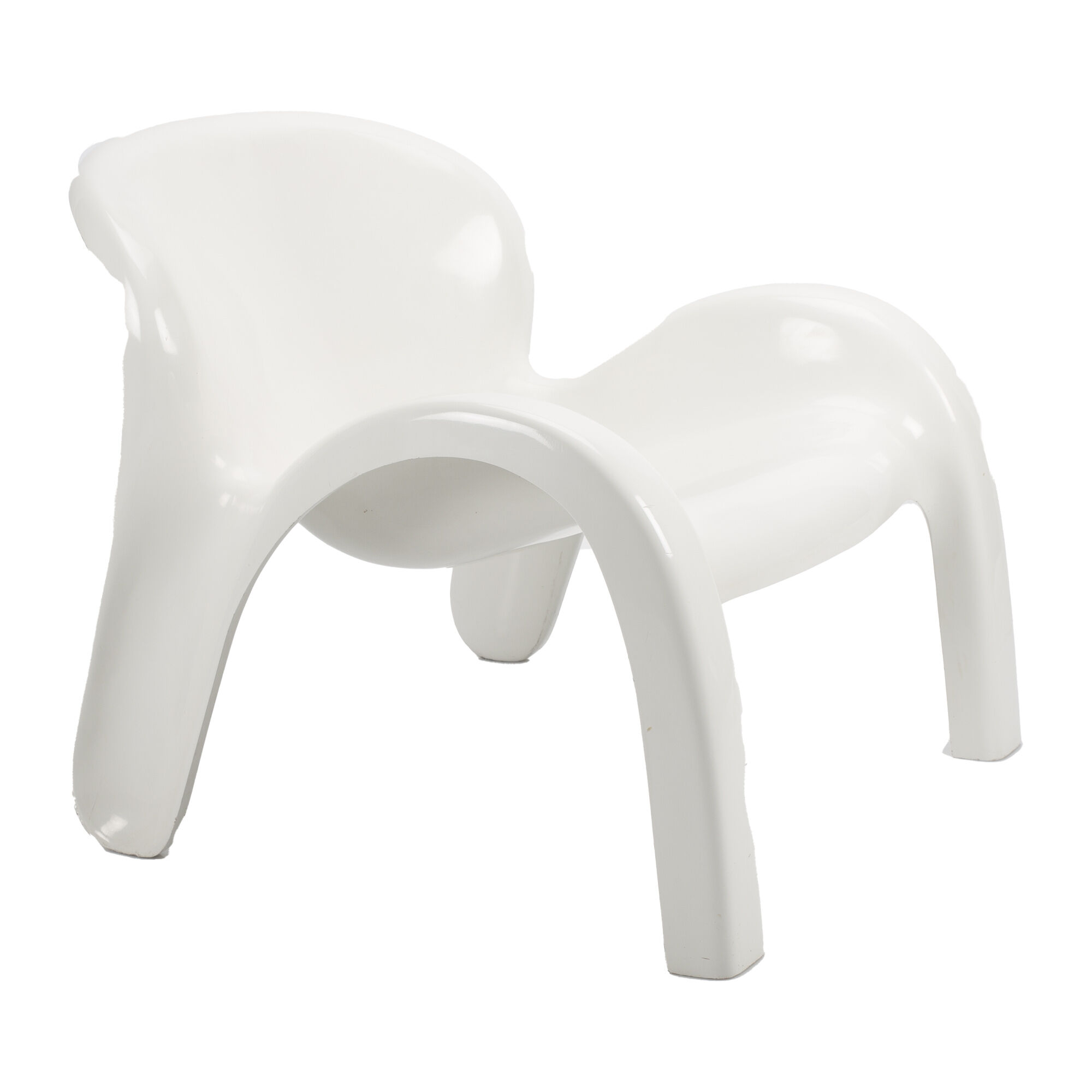 White GN2 armchair by Peter Ghyczy for Reuter's Form and Life