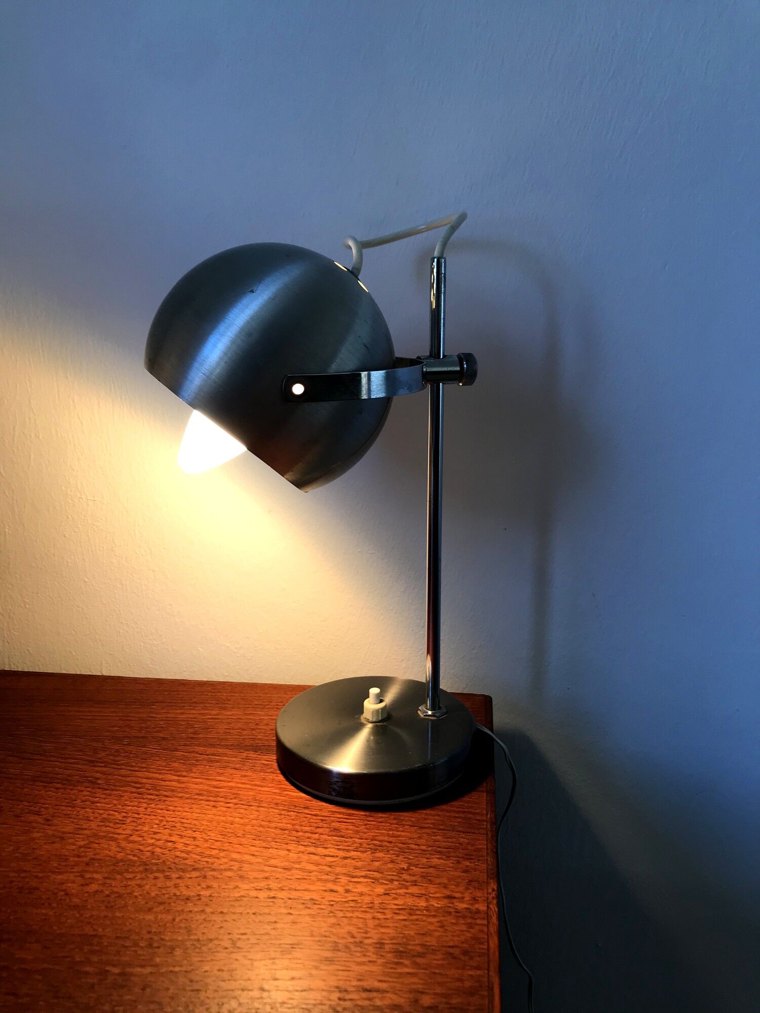 Vintage eyeball lamp 70s