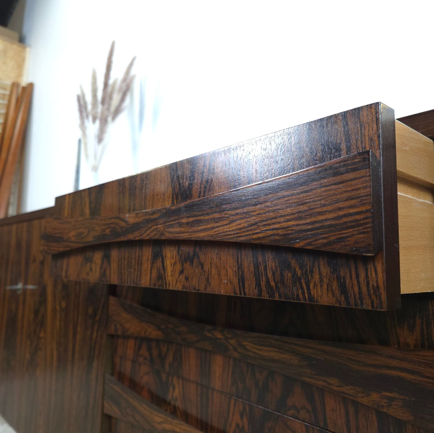 Vintage 60s - 70s rosewood sideboard TV cabinet