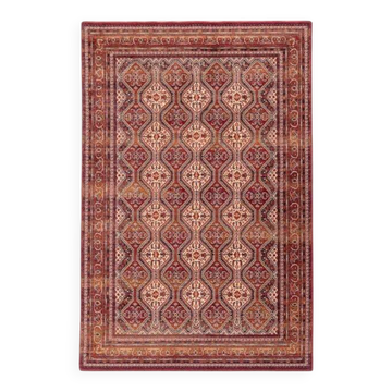 Tapis style oriental rouge antique en Laine