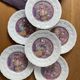 Set of 6 dessert plates Les Délices by Marie-Pierre Boitard - Faïence GIEN