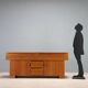 Cabinet Poltronova Torbecchia vintage design Michelucci Italie années 1960