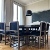 Set of 6 Maxalto chairs and 2 armchairs