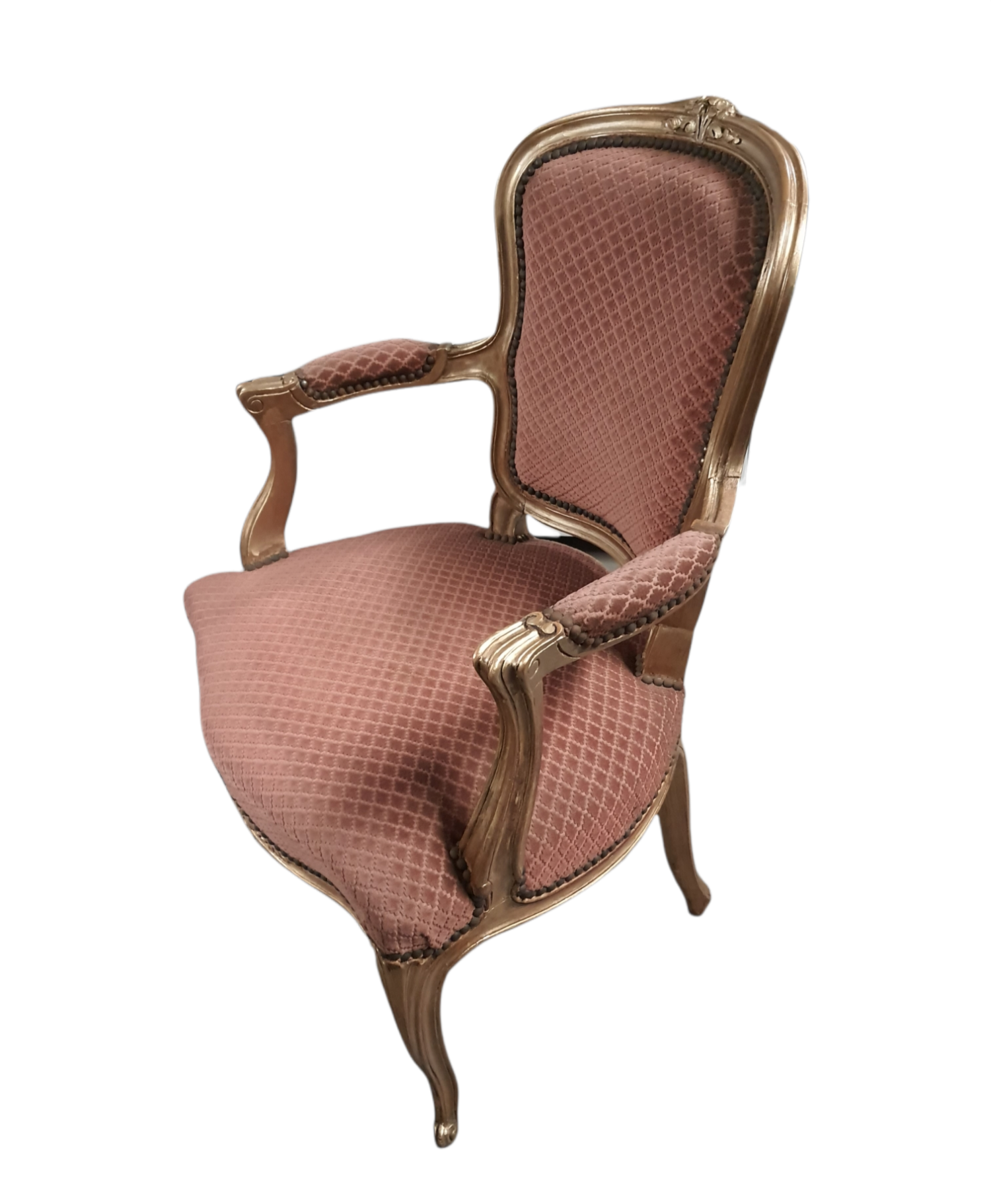 Louis XV style convertible armchair