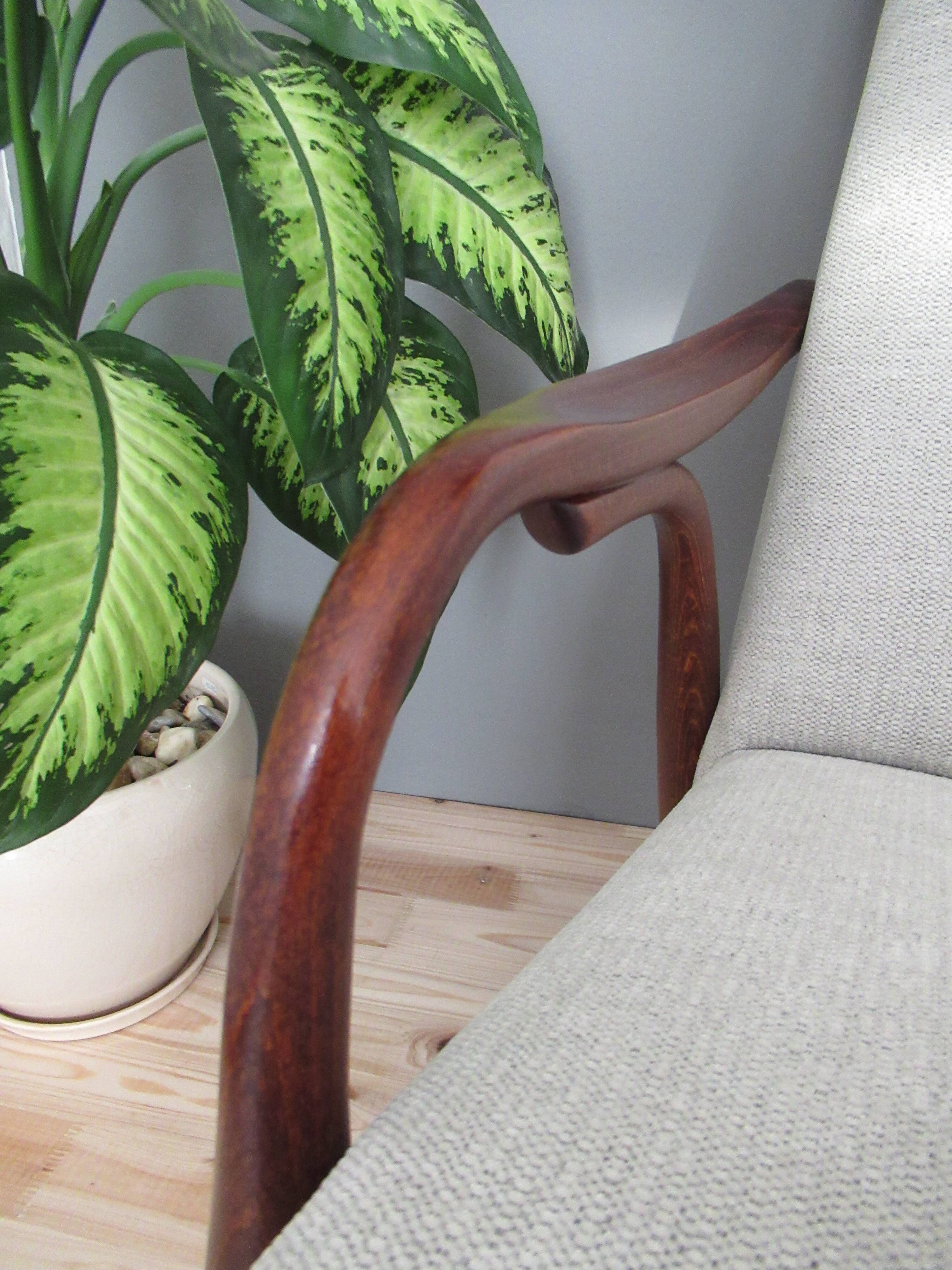 Midcentury modern armchair