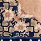 Tapis vintage chinois pékin fait main 184x276 cm