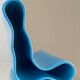 Biomorphic ceramic vase