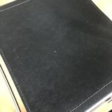 Lot de 4 chaises de salle à manger en cuir Giandomenico Belotti pour Alias