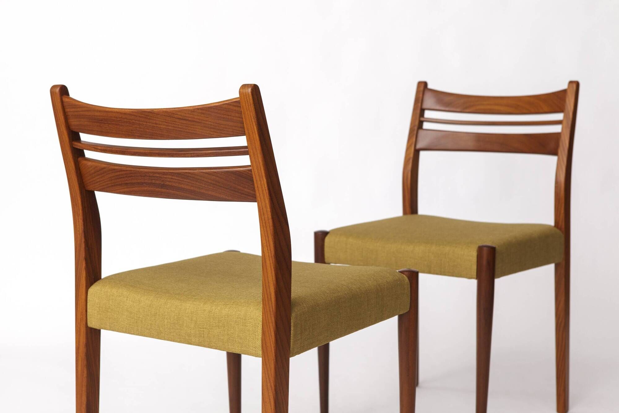 Set of 4 Vintage Teak Dining Chairs by Habeo, Germany – 1960s Mid-Century