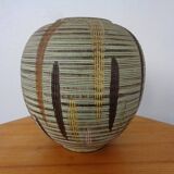 Large German ceramic floor vase, 1960s