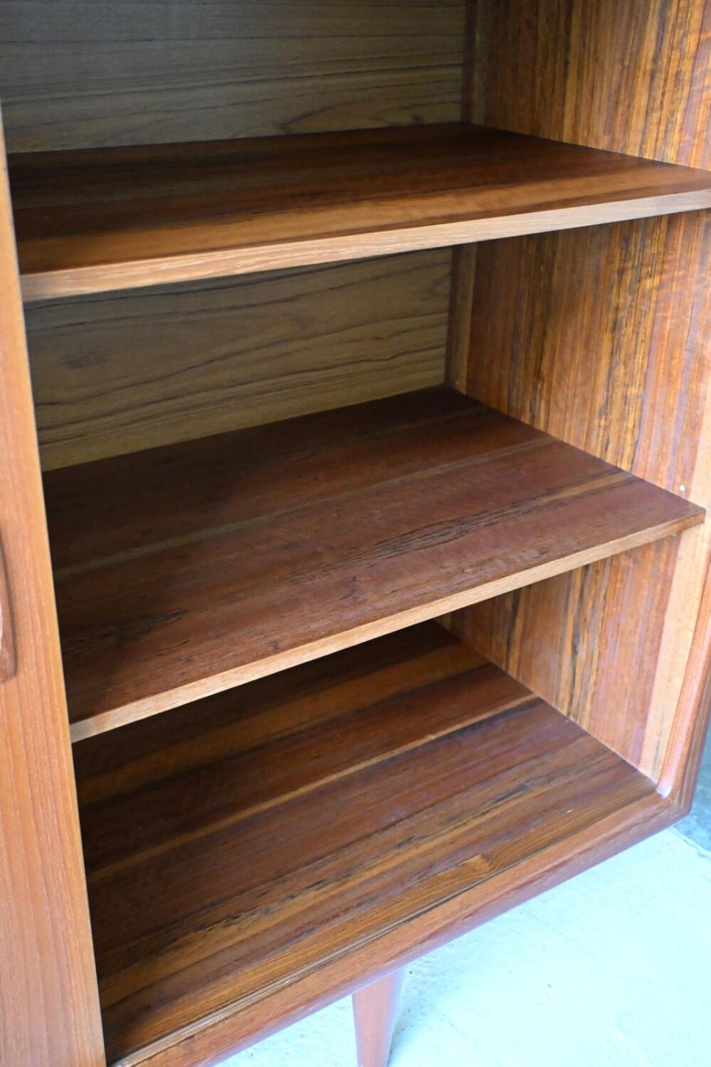 Danish Deaign Highboard by H.P. Hansen in Teak