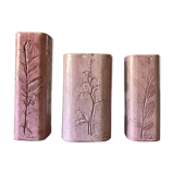 Set of ceramic vases Vallauris R.Leduc