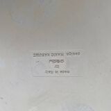 Space Age waste paper basket in beige PVC signed Makio Hasuke for Gedy Italia 1970