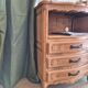 Antique bedside table