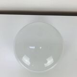 Vitouver opaline ball wall lamp, vintage half sphere