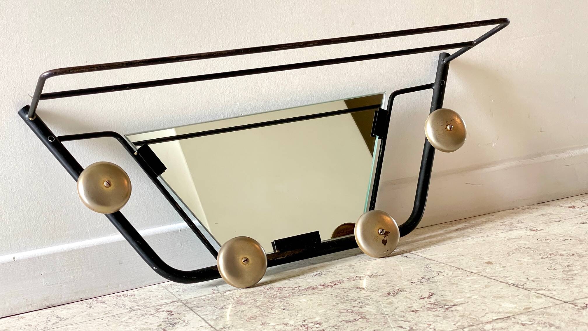 Vintage Steel Coat Rack from the 60s