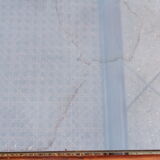 Vintage rattan coffee table and smoked glass