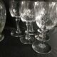 Set of 6 glasses and 1 carafe in style