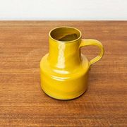 Minimalist carafe vase by BKW Böttger Keramik Wandsbek, Hamburg, Germany, 1960s.