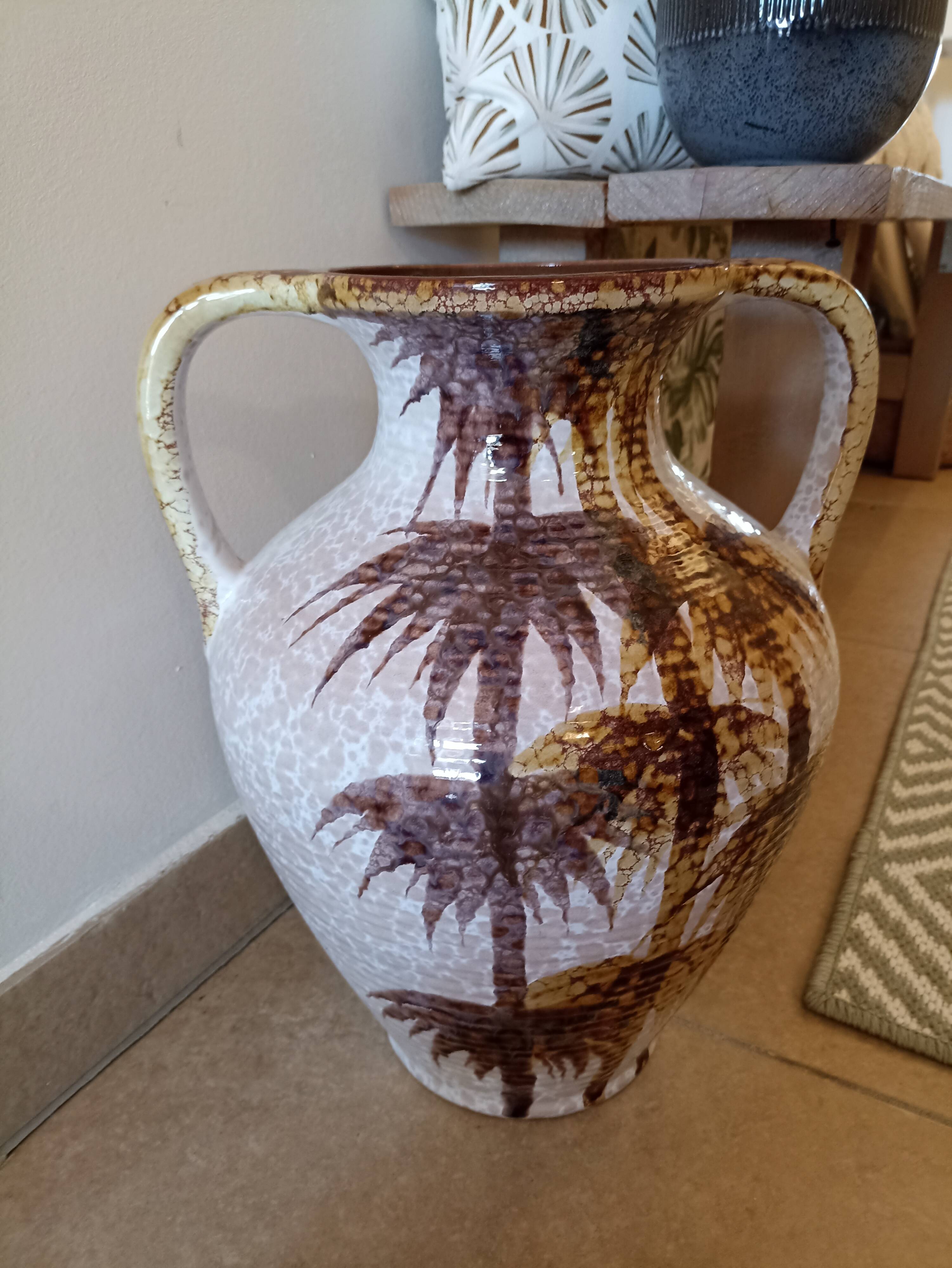 Large Fat Lava vase – Bay Keramik – West Germany – Vintage 1970s
