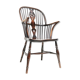 Antique 19th Century Thames Valley Wheel Back Windsor Armchair