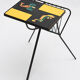 Vintage scoubidou magazine holder