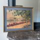 A.Cordeau "Walk around the lake" watercolor