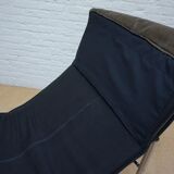 Swedish Leather Skye Lounge Chair by Tord Björklund for Ikea, 1970s