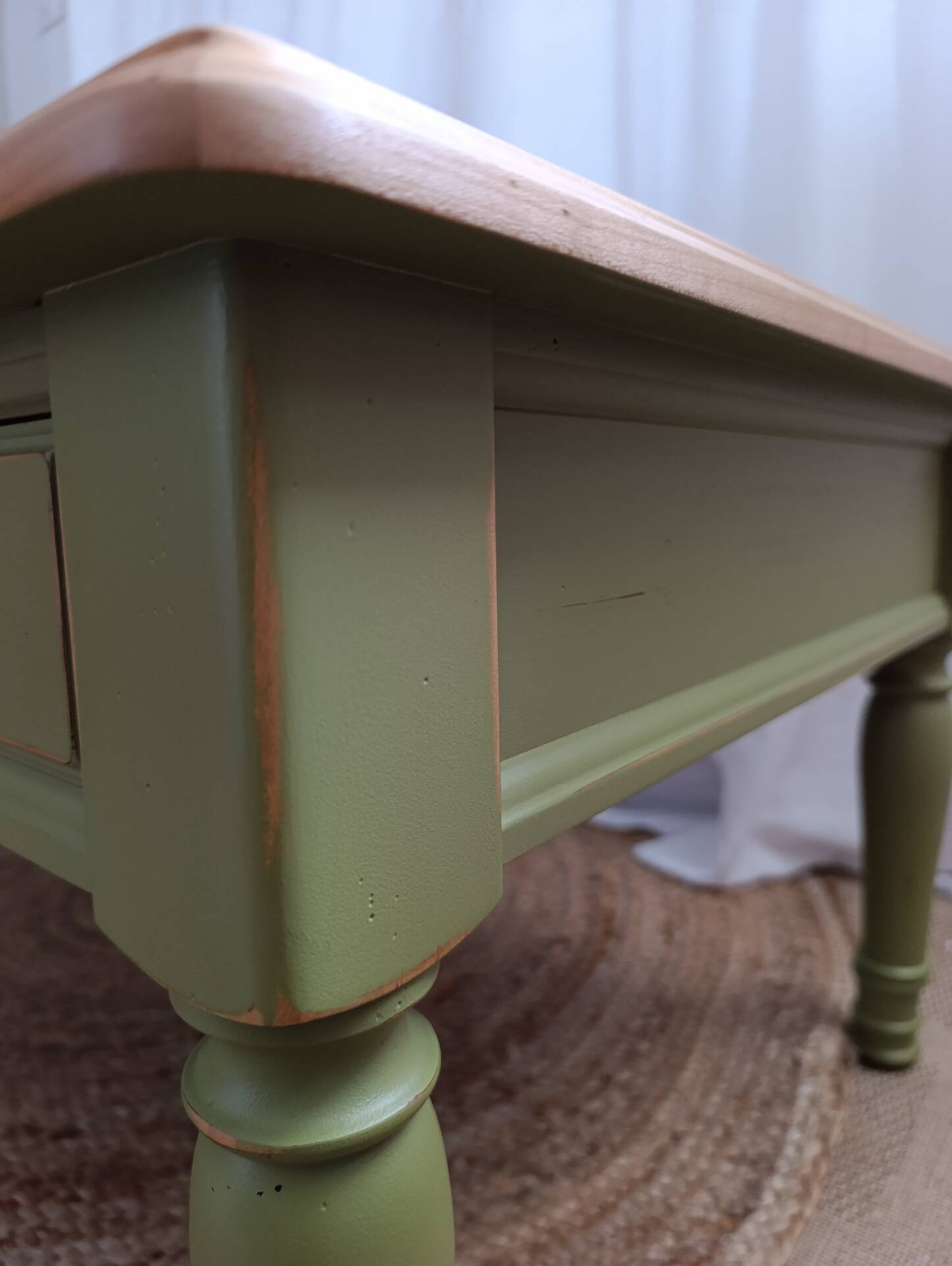 Revisited solid cherry coffee table