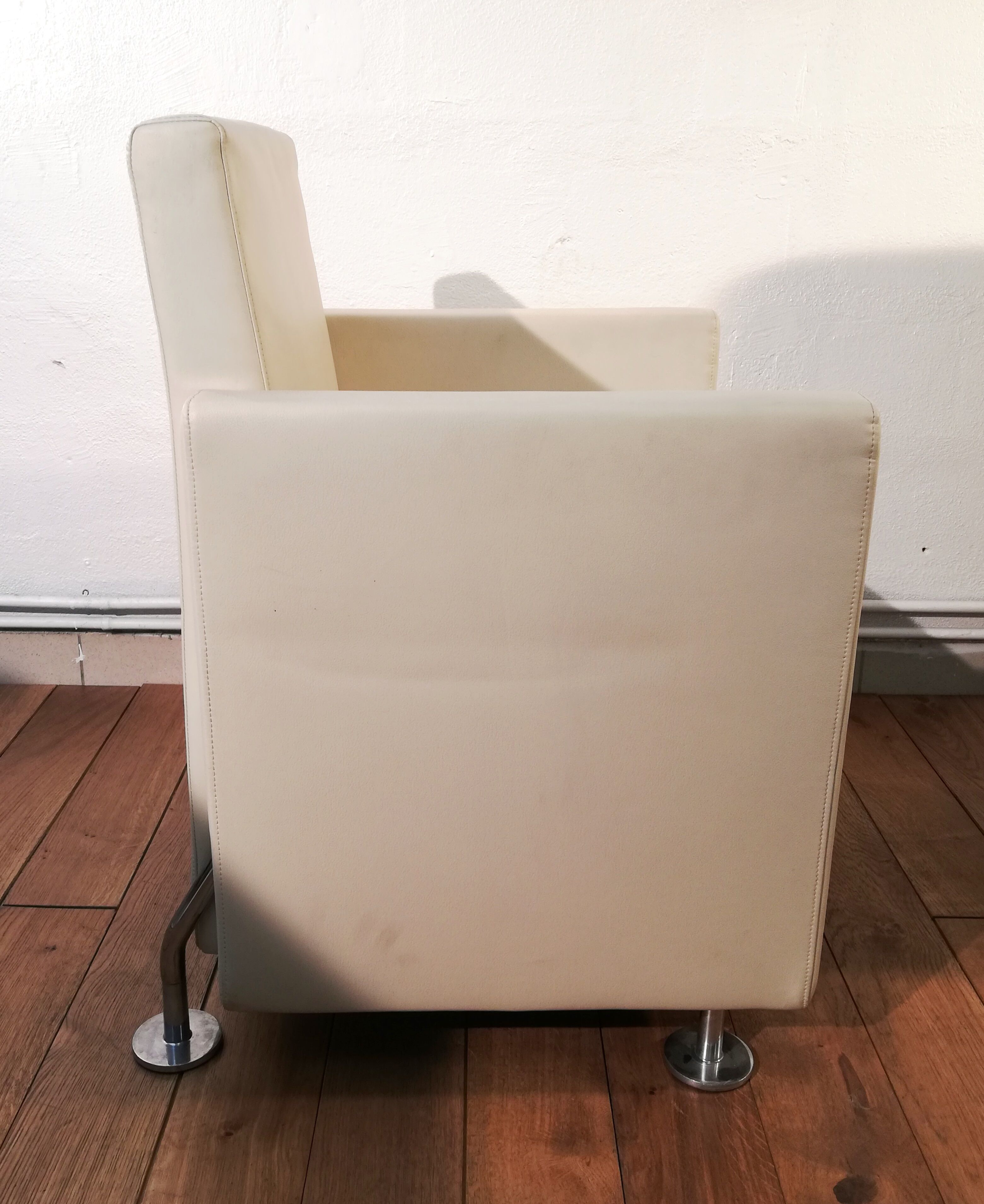 Vintage leather armchair