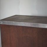 Vintage wooden bar counter