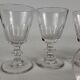 6 crystal glasses of Baccarat / Saint Louis model Cato