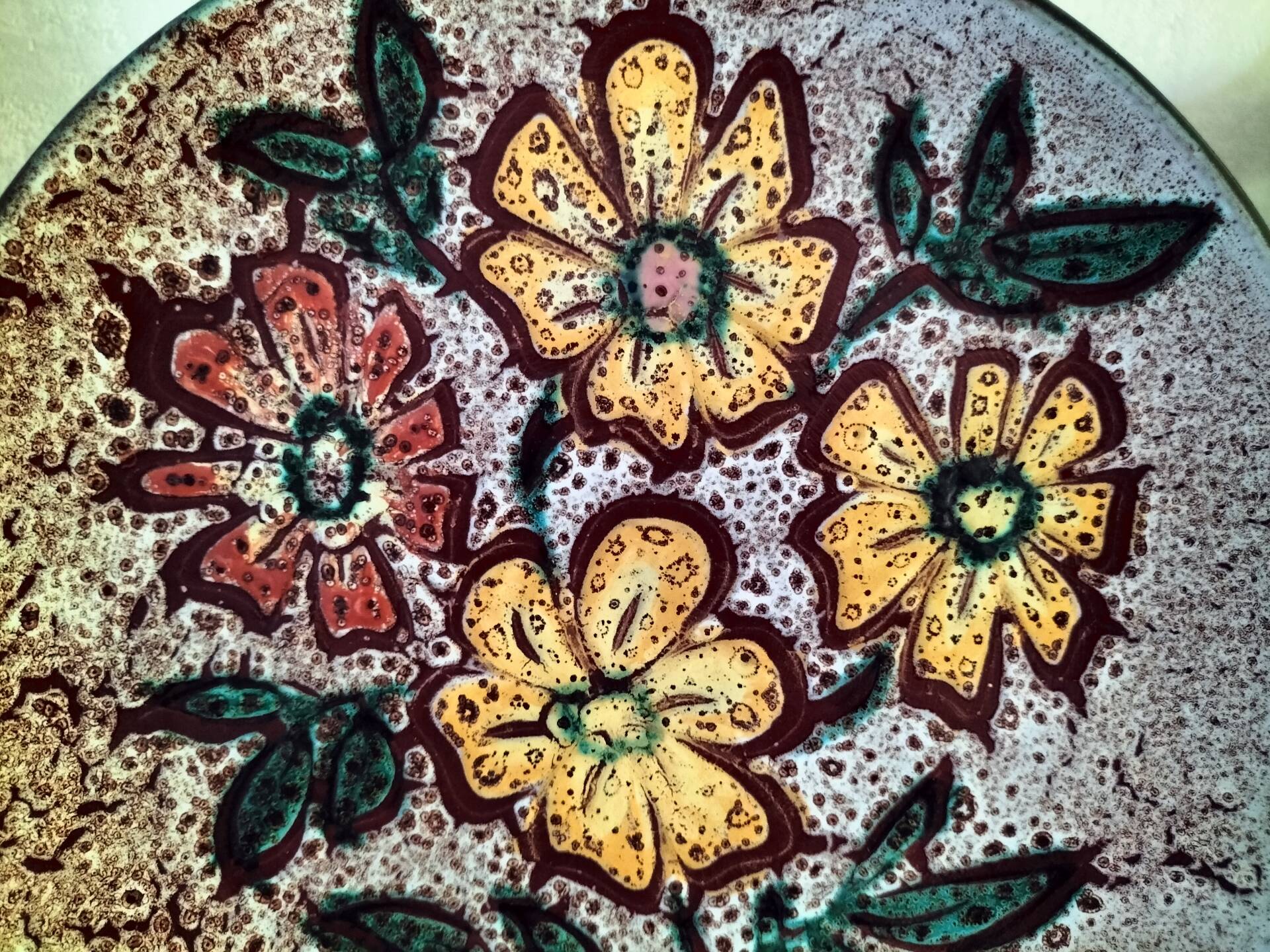 Assiette décorative Vallauris