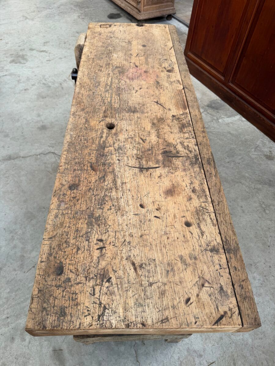 Oak desk from the early 20th century.