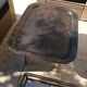 Large antique painted tin tray