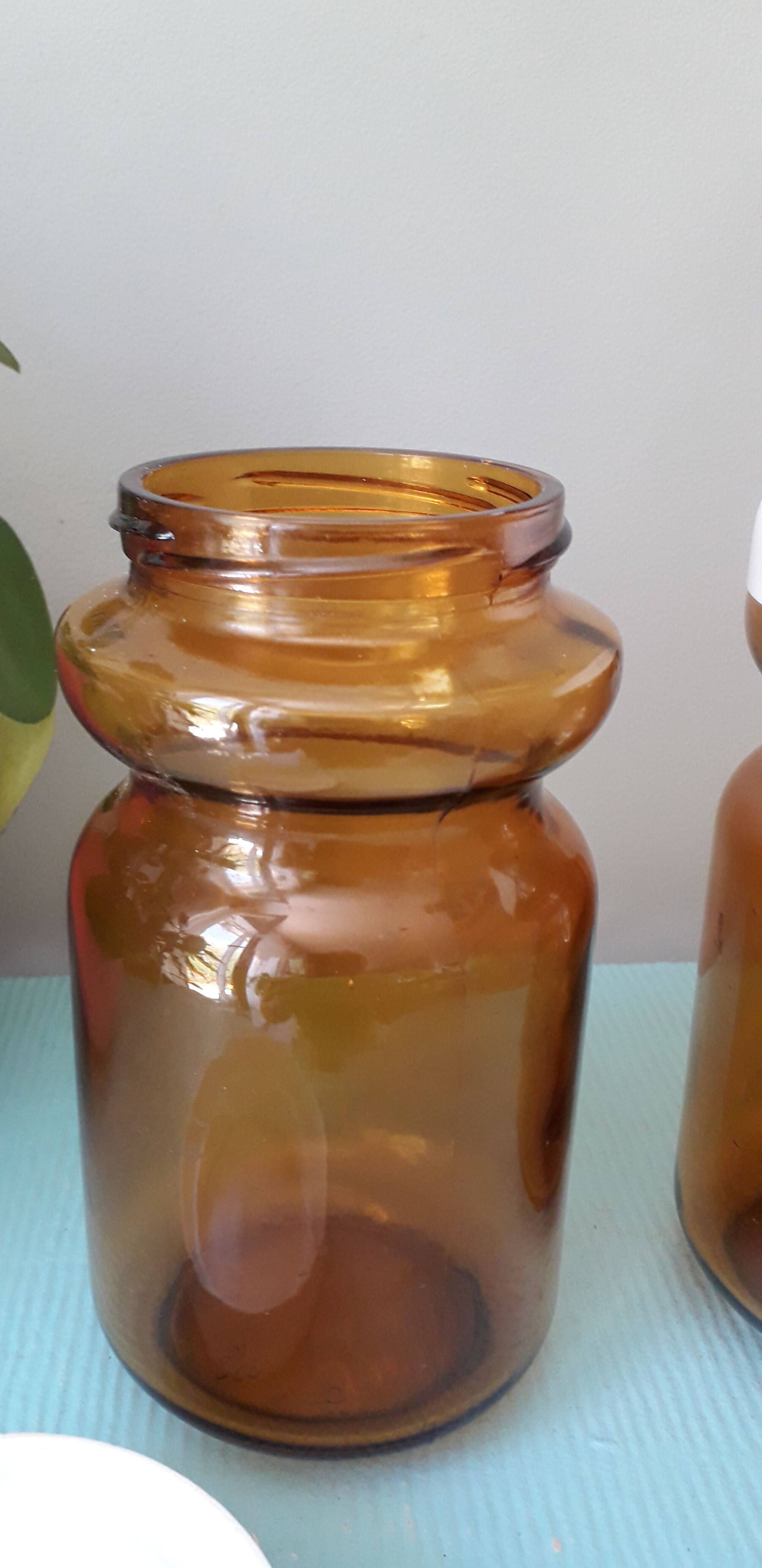 Amber jars