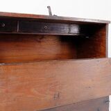 Asian wooden chest with decorative fittings