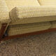 Sofa bed Scandinavian production of the 1960s