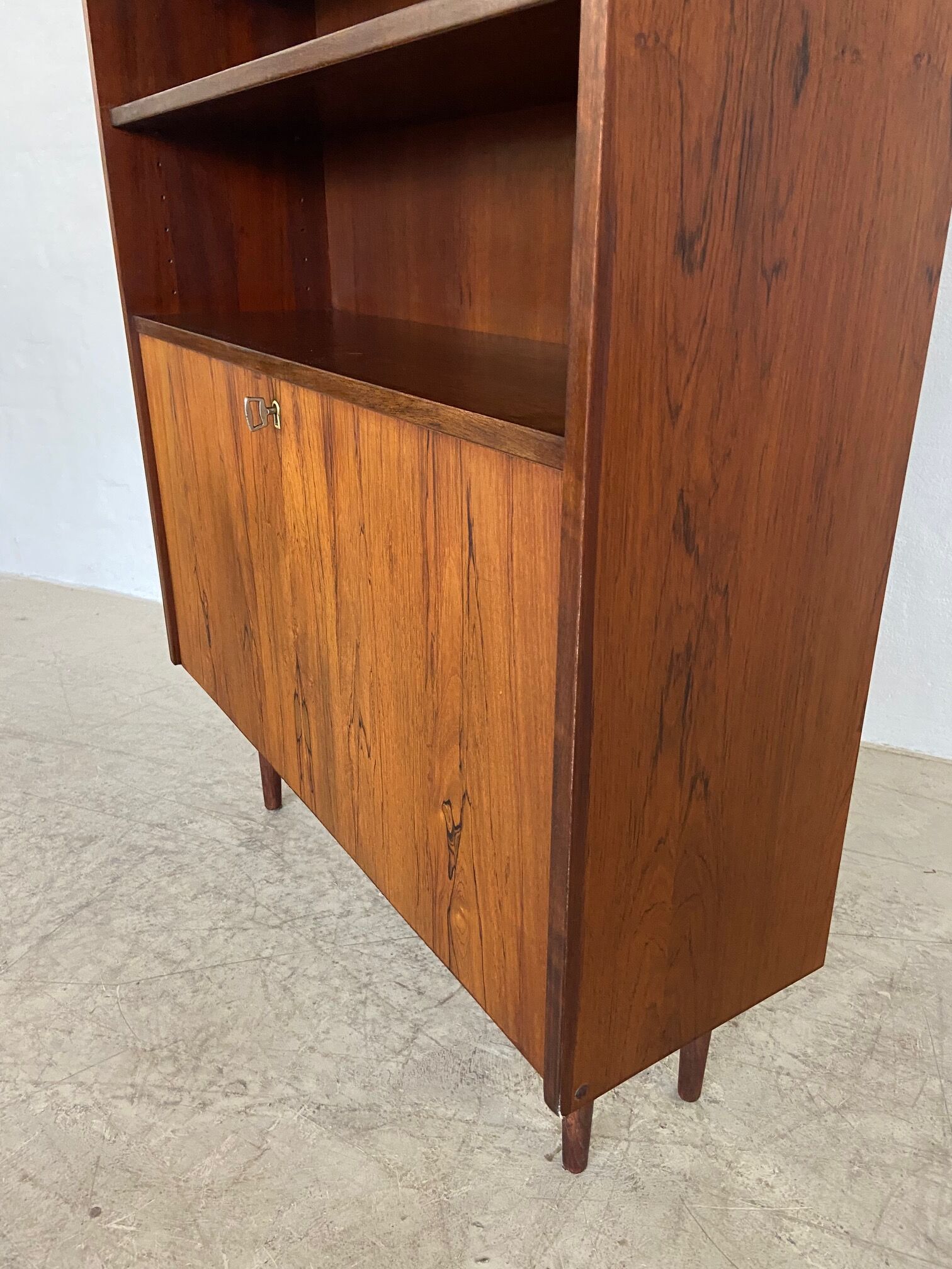 Danish retro vintage library in rosewood 1965