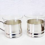 Art Deco service in silver metal SIGG