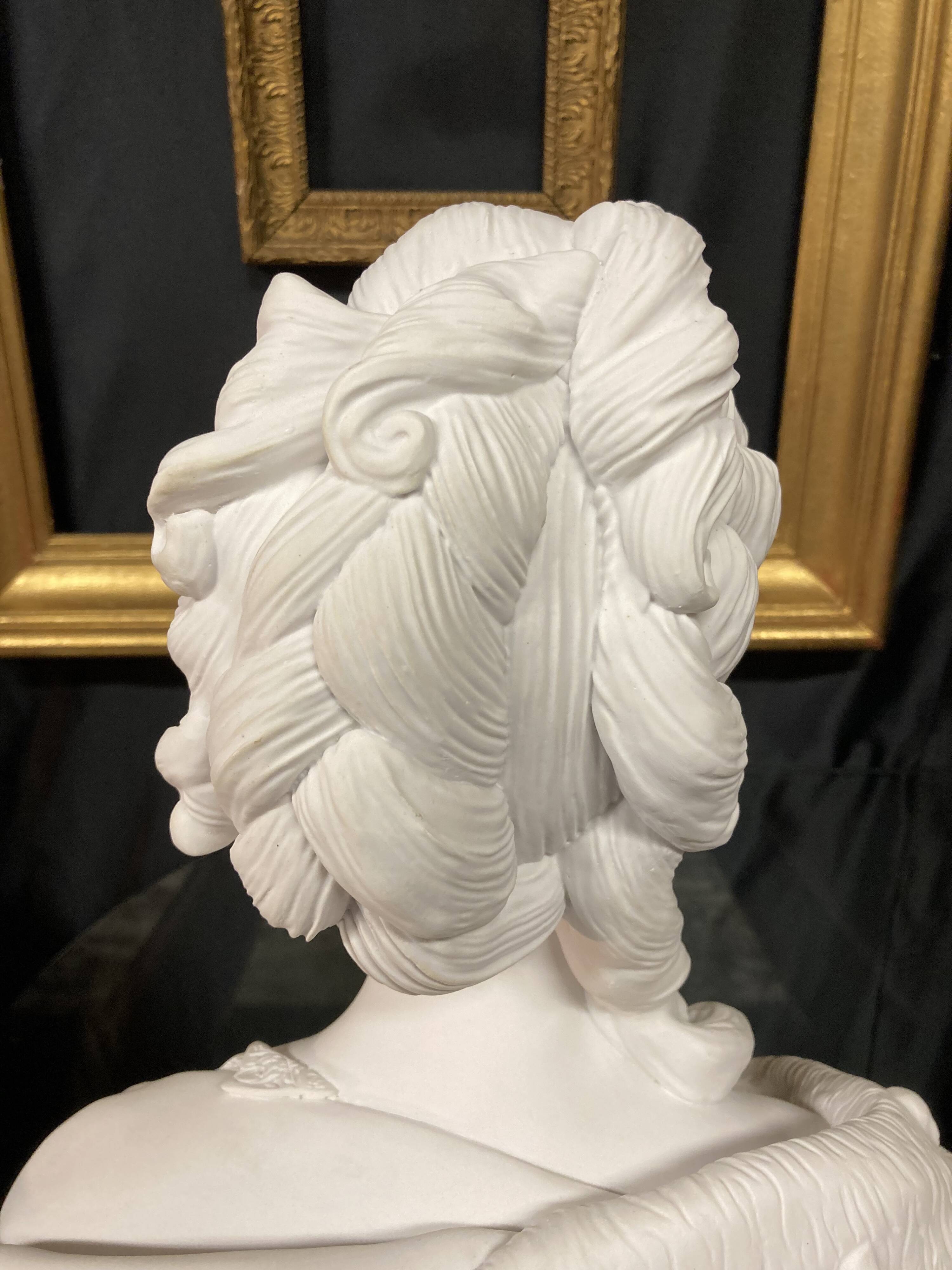 Jean-Baptiste Fournier, Bust of Marie-Antoinette after Augustin Pajou