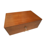 Light wood box, 1960s