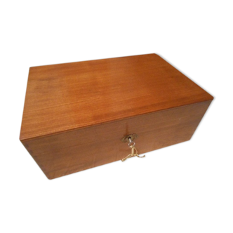 Light wood box, 1960s
