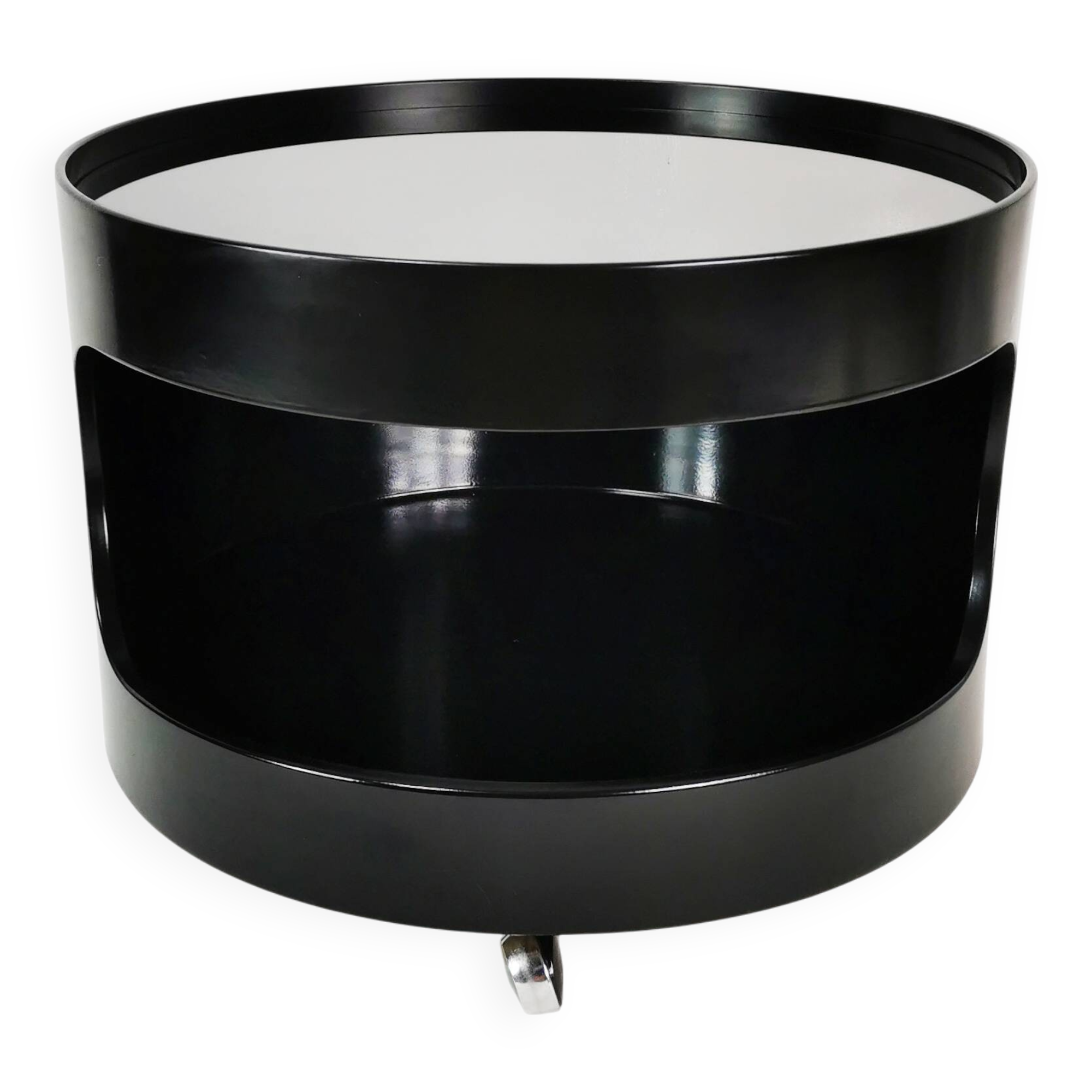 Small Space age table, Opal, Germany, 1970s.