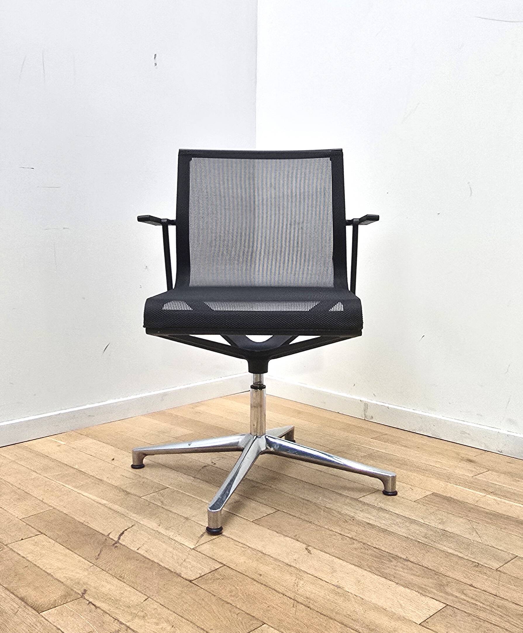 Paire de chaises de bureau Stick Chair, ICF